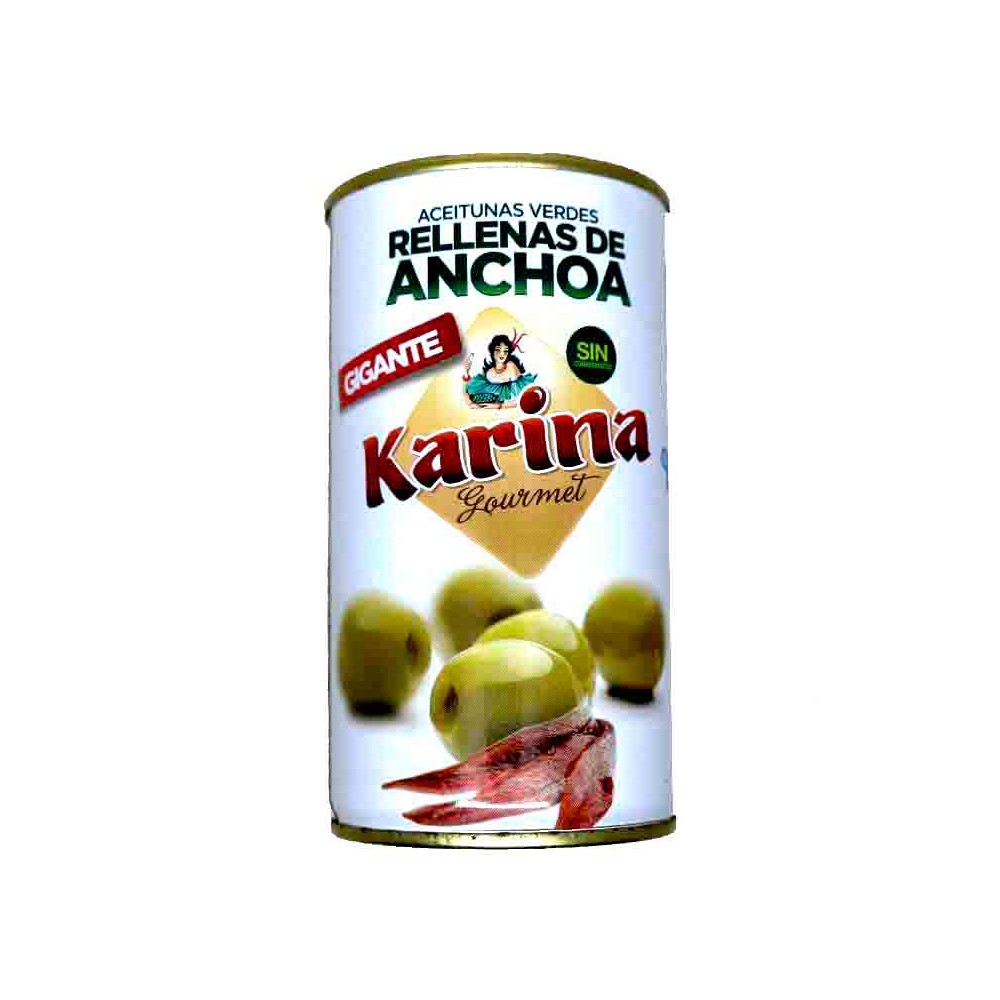 Anchovy Stuffed Gourmet Olives 'Karina'